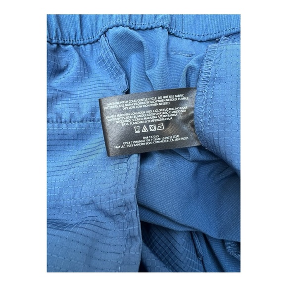 Banana Republic Blue Flat Front Shorts 9” inseam Size‎ 40 - Picture 3 of 6